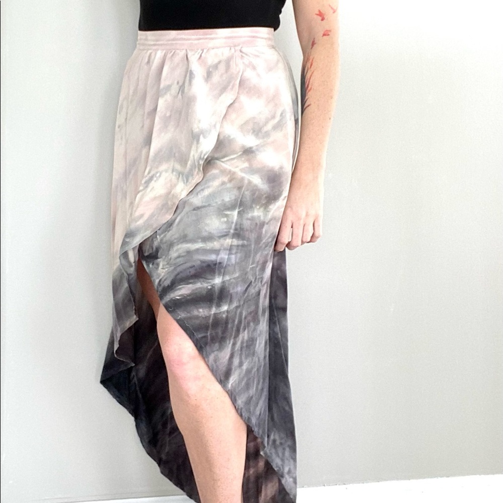 Anthropologie high low skirt